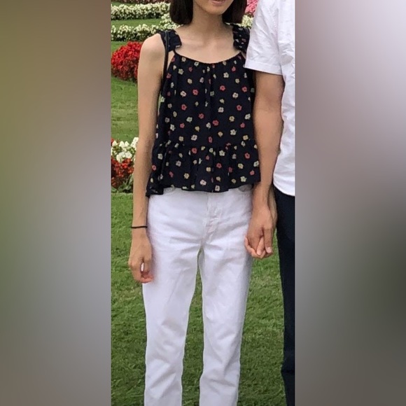 Madewell💛 Navy Blue tank - Picture 3 of 3